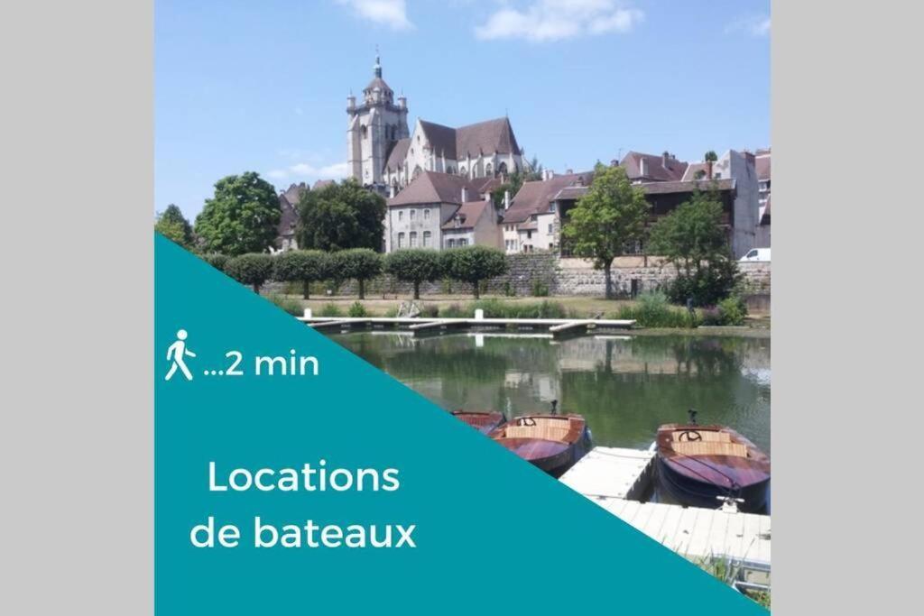 Le Canal Parking Gratuit Home-One Dole Zewnętrze zdjęcie